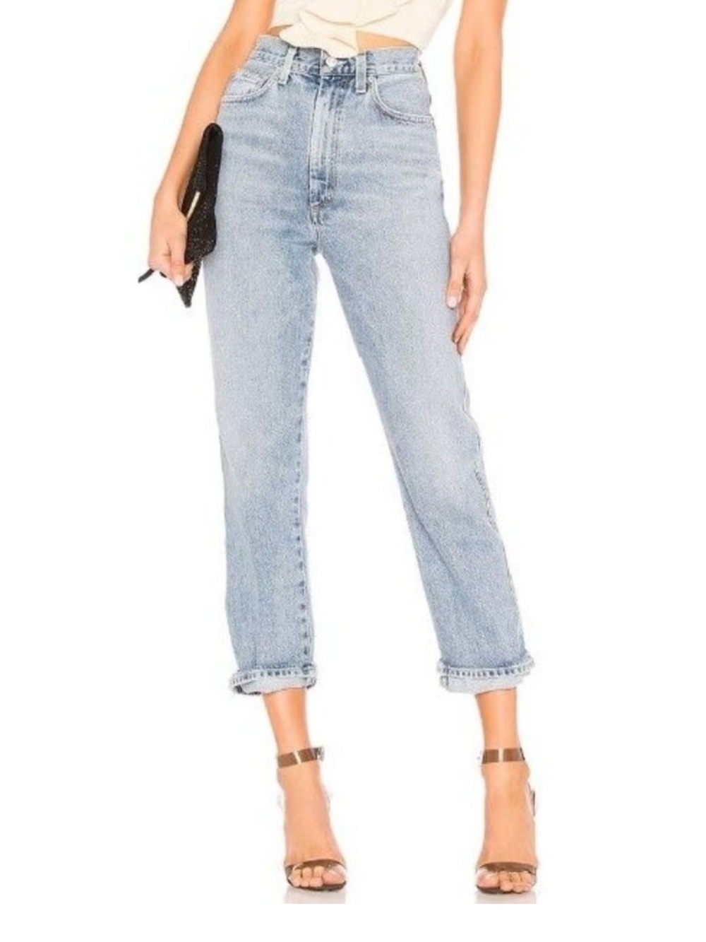 Agolde Pinch Waist Straight Leg Jean Impression Size 28